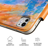 Impression, Sunrise - Leather Magnetic iPad Case