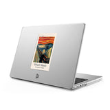 The Scream - Clear MacBook Case
