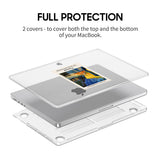 Cafe Terrace at Night - Clear MacBook Case