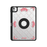 Swans on Lake Cocoa - Leather Magnetic iPad Case