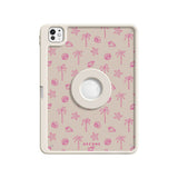 Beach Walk - Leather Magnetic iPad Case