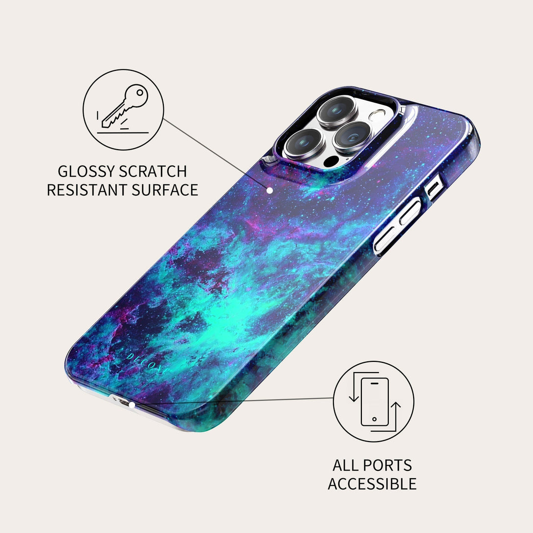 Colorful Clouds-Light - iPhone Case