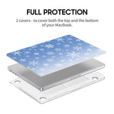 Snowflake - Clear MacBook Case