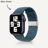 Apple Watch Series |  W Texture Nylon Woven Strap (Watch clasp series)