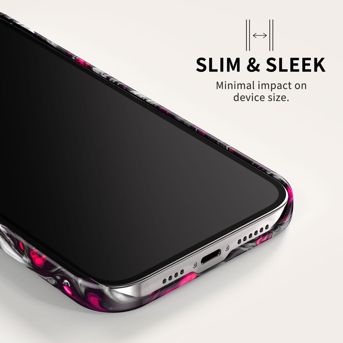 Laser Black - iPhone Case