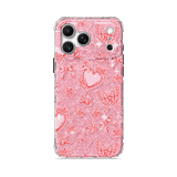 Pink Romance - iPhone Case (Glitter)