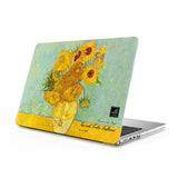 Vase with Twelve Sunflowers - Clear MacBook Case