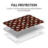 Enjoying Snacks - Clear MacBook Case