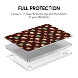 Enjoying Snacks - Clear MacBook Case