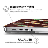 Enjoying Snacks - Clear MacBook Case