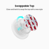 #Select Type_White Base + Cover Grip
