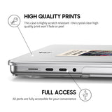 The Rue Montorgueil - Clear MacBook Case