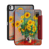 Bouquet of Sunflowers - Leather Magnetic iPad Case