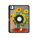Bouquet of Sunflowers - Leather Magnetic iPad Case