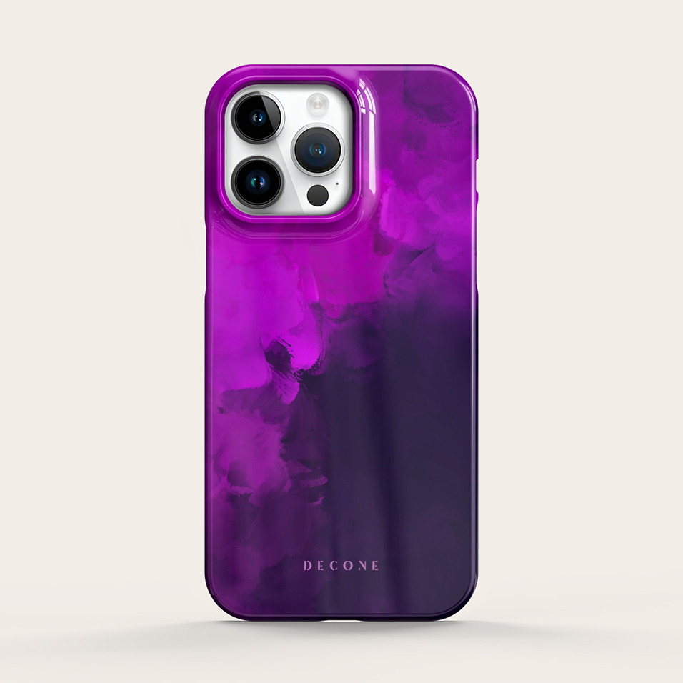 Dark Purple - iPhone Case