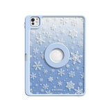 Snowflake - Leather Magnetic iPad Case