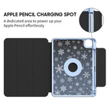 Snowflake - Leather Magnetic iPad Case