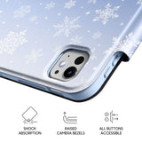Snowflake - Leather Magnetic iPad Case