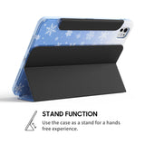 Snowflake - Leather Magnetic iPad Case