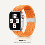 Apple Watch Series | Nylon Braided Watch Strap (Watch clasp series)