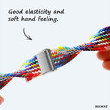 Apple Watch Series | Colorful Nylon Braided Watch Strap (Watch clasp series)