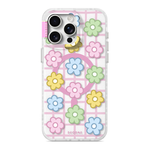 Four Color Flowers - IPhone Matte Shockproof Case