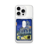 The Church at Auvers - Matte Wallet MagSafe Compatible