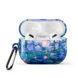 Blue Water Lilies and Willow - AirPods Case