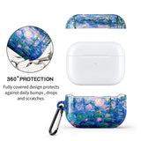 Blue Water Lilies and Willow - AirPods Case