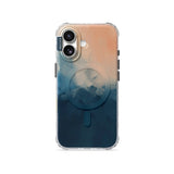 Beige Blue - iPhone Case