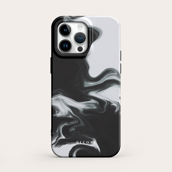 White/Black - iPhone Case