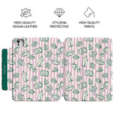 Mediterranean Flavor - Leather Magnetic iPad Case