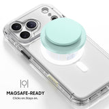 Cyan - Macaron Grip Stand MagSafe Compatible