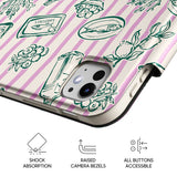 Mediterranean Flavor - Leather Magnetic iPad Case
