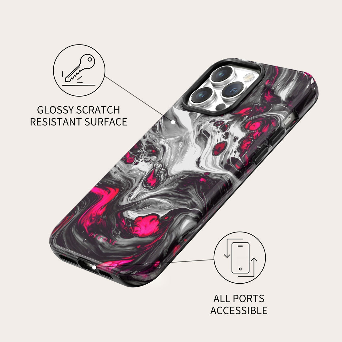 Volcanic Ash-Ember - iPhone Case