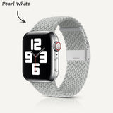 Apple Watch Series | Nylon Braided Watch Strap (Watch clasp series)