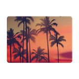 Red Dusk - Clear MacBook Case