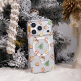 Gingerbread Man - iPhone Case (Glitter)