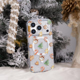 Gingerbread Man - iPhone Case (Glitter)