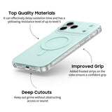 Cyan - Matte Macaron iPhone Case