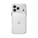 Clear Transparent (Glitter) iPhone Case
