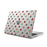 Holly＆Poinsettia - Clear MacBook Case