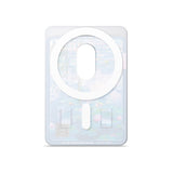 Blue Water Lilies and Willow - Matte Wallet MagSafe Compatible