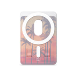 Red Dusk - Matte Wallet MagSafe Compatible