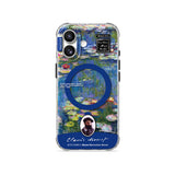 Water Lilies (Blue) - iPhone Case