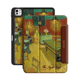 The Night Cafe - Leather Magnetic iPad Case