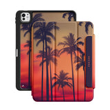 Red Dusk - Leather Magnetic iPad Case