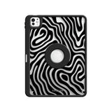 Black Sand - Leather Magnetic iPad Case