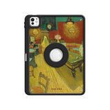 The Night Cafe - Leather Magnetic iPad Case