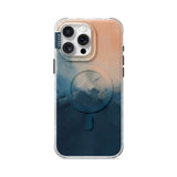 Beige Blue - iPhone Case